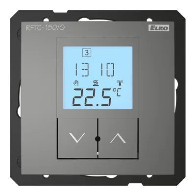 ELKO EP RFTC-150/G/IS standard Regulátor teploty, šedá