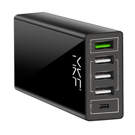 MKF-QC3AC5 - Síťová USB nabíječka,  Qualcomm 3.0 , Fast Charge, 5x USB port