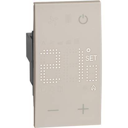 BTICINO Living Now KM4441 - Pokojový termostat, napáj 230V, 2M, písek