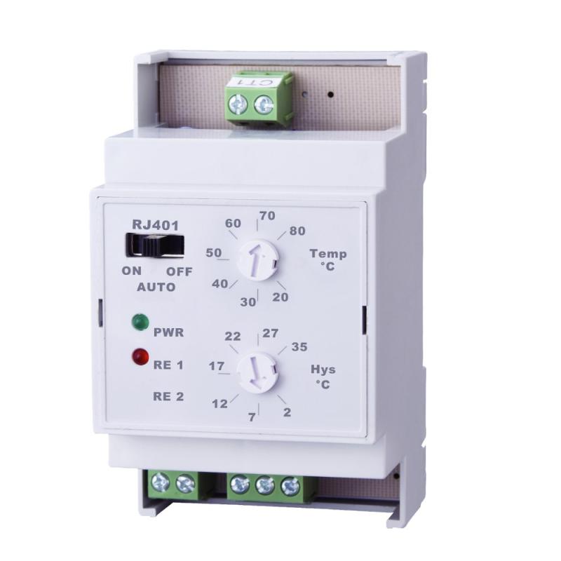 ELEKTROBOCK RJ401 - Elektronický termostat na DIN (4401)