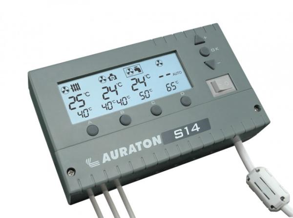 AURATON Ursa (S14) - termostat pro oběhová čerpadla UT,TUV,ventilátor,230V, 5A