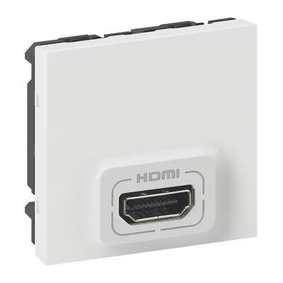 LEGRAND Mosaic  078913 - Přijímač pro multiparty HDMI A/V projekci, 230V, 2M, bílá