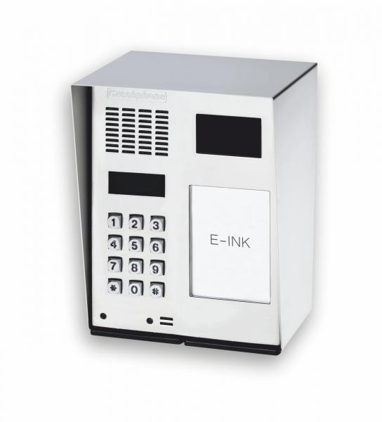 CZECHPHONE 4004005840-Zvonkové tablo s el. papírem(E-INK) DUO plus+: klávesnice až 14 jmen+PS RFID 1