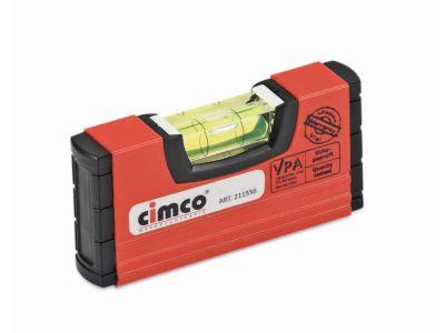 CIMCO 211556 - Umělohmotná vodováha MINI 100 x 20 x 50 mm