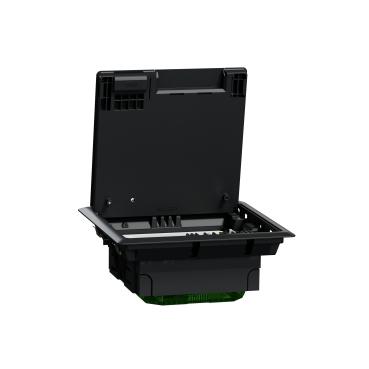 SCHNEIDER Unica System+ INS52120 - Podlahová krabice M plastová 4 moduly 45x45