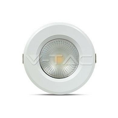 10W LED COB Downlight Round A++ 120Lm/W Natural White,  VT-26101