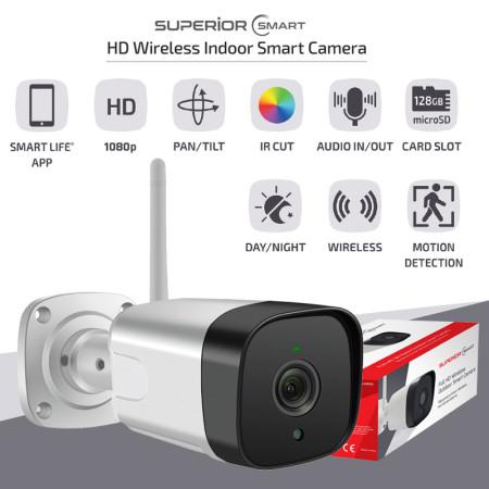 Superior camera iCM002 - IP bezdrátová vnitřní inteligentní kamera FULL HD