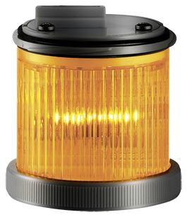 GROTHE 38631 - Světelný modul T-Mini LED MWB (výstražný/zábleskové),žlutá-oranžová, ~ 240V (55 mA)