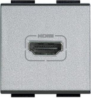 Bticino LIVING.LIGHT NT4284 - Zásuvka HDMI, 2M, Tech