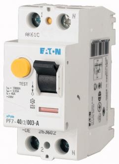 EATON PF7-100/2/003 - Proudový chránič 2p.0.03A,100A (166797)